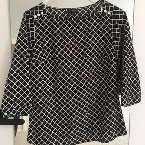 Calvin Klein black blouse